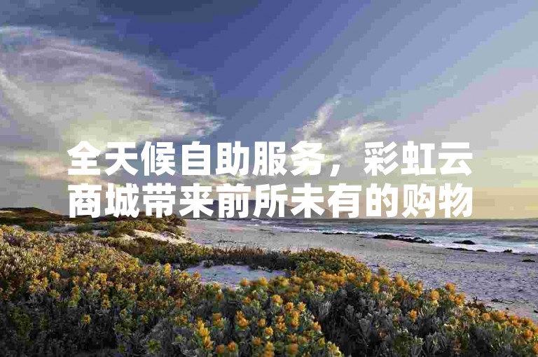 全天候自助服务，彩虹云商城带来前所未有的购物乐趣！