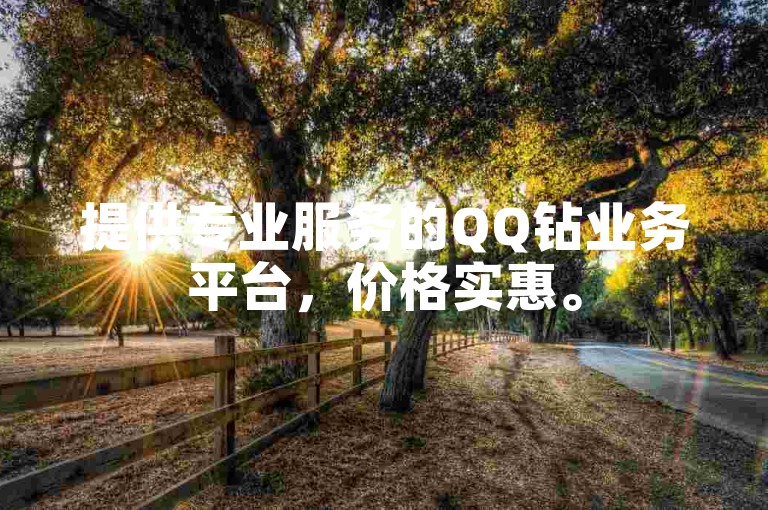 提供专业服务的QQ钻业务平台，价格实惠。