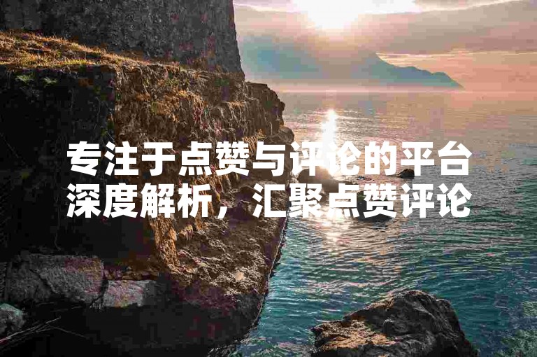 专注于点赞与评论的平台深度解析，汇聚点赞评论的专属平台！2025年必备技能。