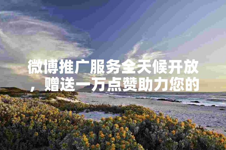 微博推广服务全天候开放，赠送一万点赞助力您的帖子热度飙升。