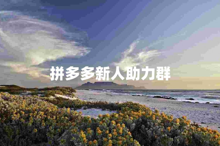 拼多多新人助力群500人最新活跃，欢迎加入我们的大家庭！