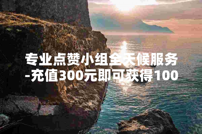 专业点赞小组全天候服务-充值300元即可获得10000快币，快手视频快速推广平台。
