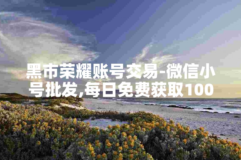 黑市荣耀账号交易-微信小号批发,每日免费获取100000个虚拟点赞。