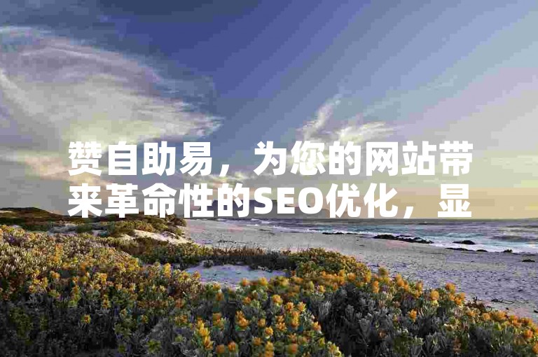 赞自助易，为您的网站带来革命性的SEO优化，显著提高搜索引擎排名。