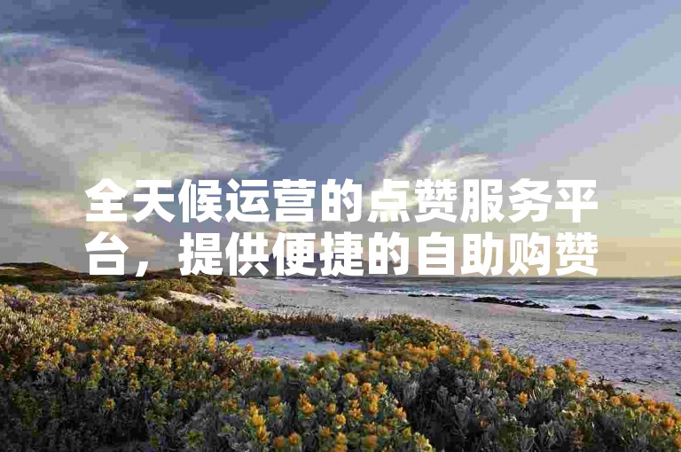 全天候运营的点赞服务平台，提供便捷的自助购赞选项。