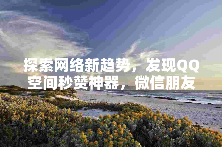 探索网络新趋势，发现QQ空间秒赞神器，微信朋友圈点赞轻松搞定，今日头条粉丝增长秘籍，全天候服务等你来体验。