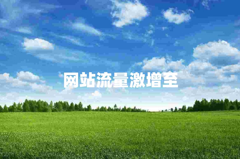 网站流量激增至50000——限时免费体验！