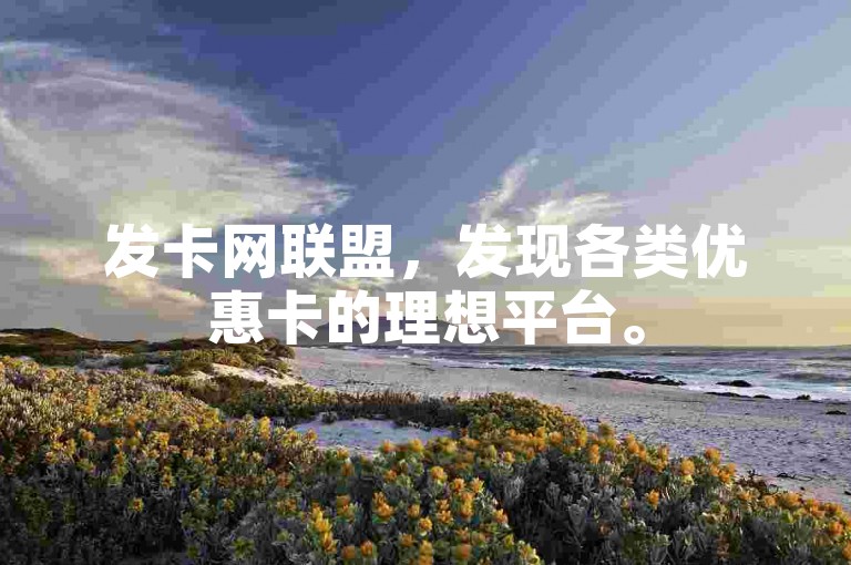 发卡网联盟，发现各类优惠卡的理想平台。