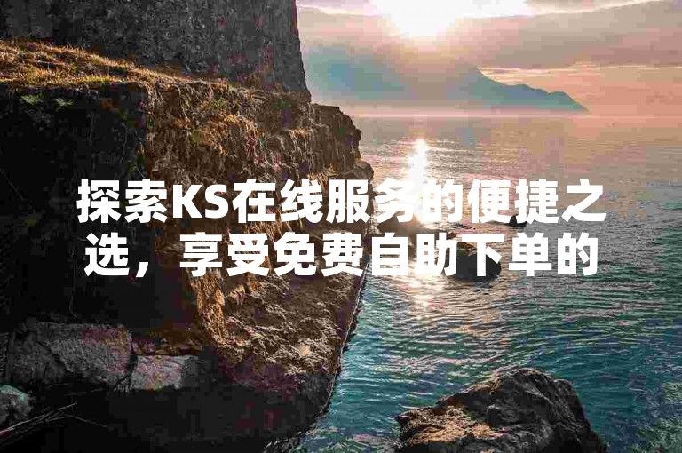 探索KS在线服务的便捷之选，享受免费自助下单的超低价平台。