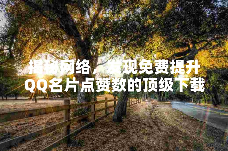 揭秘网络，发现免费提升QQ名片点赞数的顶级下载站点，2025年必备技巧！