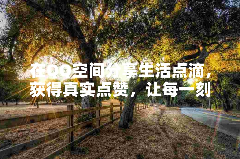 在QQ空间分享生活点滴，获得真实点赞，让每一刻都充满认可与喜悦。