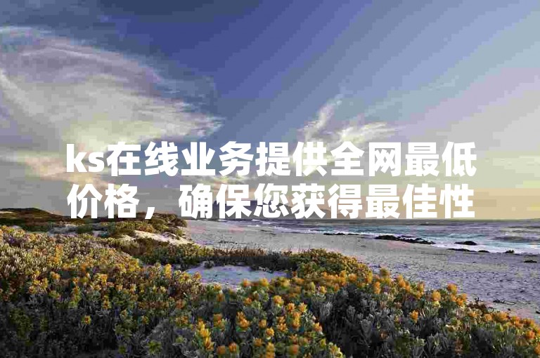 ks在线业务提供全网最低价格，确保您获得最佳性价比。