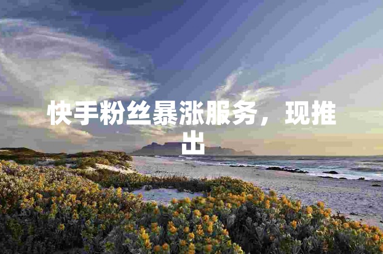 快手粉丝暴涨服务，现推出500赞特惠套餐，速来抢购！