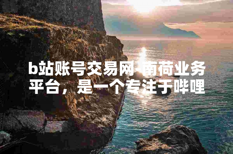b站账号交易网-南荷业务平台，是一个专注于哔哩哔哩（B站）账号买卖的专业服务平台。