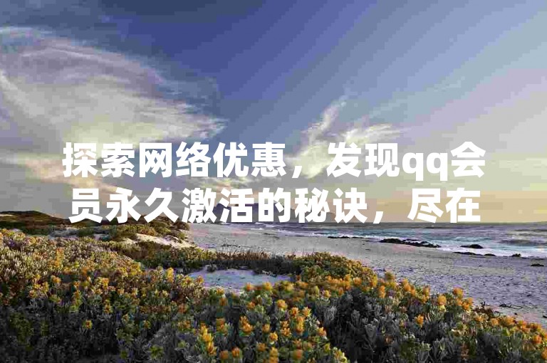探索网络优惠，发现qq会员永久激活的秘诀，尽在专业卡盟平台。