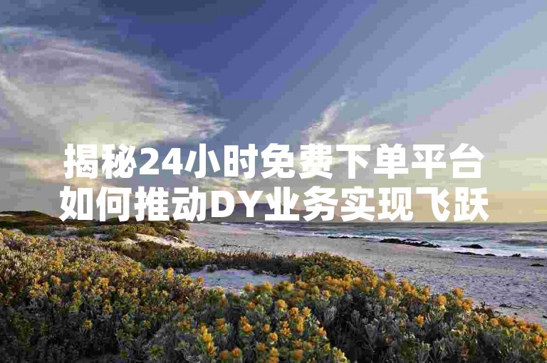 揭秘24小时免费下单平台如何推动DY业务实现飞跃式发展，成为2025年不可或缺的学习典范！
