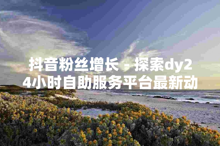 抖音粉丝增长 - 探索dy24小时自助服务平台最新动态