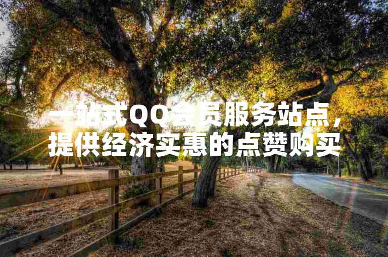 一站式QQ会员服务站点，提供经济实惠的点赞购买选项。
