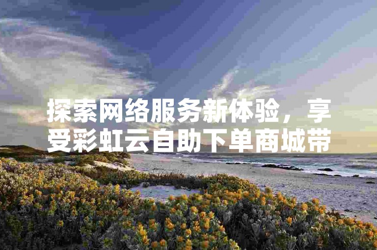 探索网络服务新体验，享受彩虹云自助下单商城带来的便捷，无论是快手点赞还是其他服务，24小时微信支付让您轻松搞定。